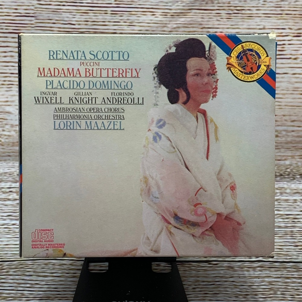 Puccini - Madama Butterfly Renata Scotto Domingo [1987 2 CD Set] CBS Masterworks